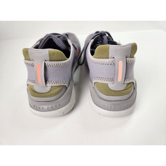 Nike Free RN 2017 Women's Running Shoes Size 9 Gray Coral - Picture 6 of 10